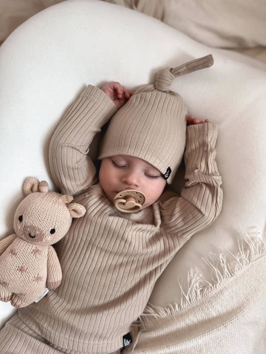 Babystyling baby longsleeve beige