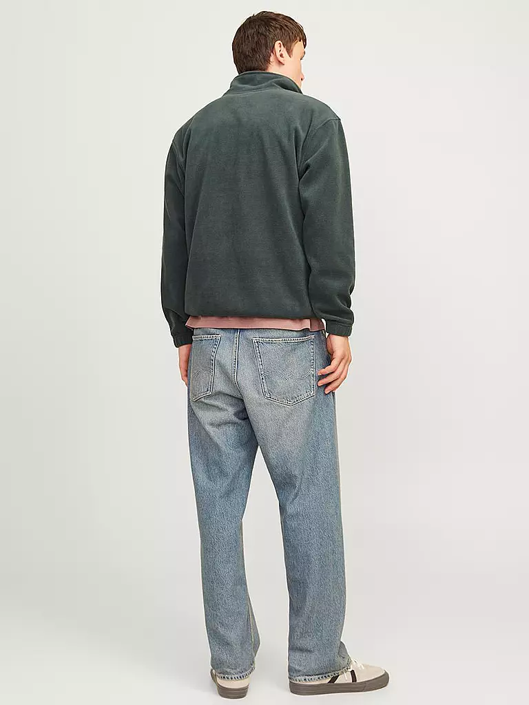JACK & JONES Pullover JORVESTERBRO dunkelgrün