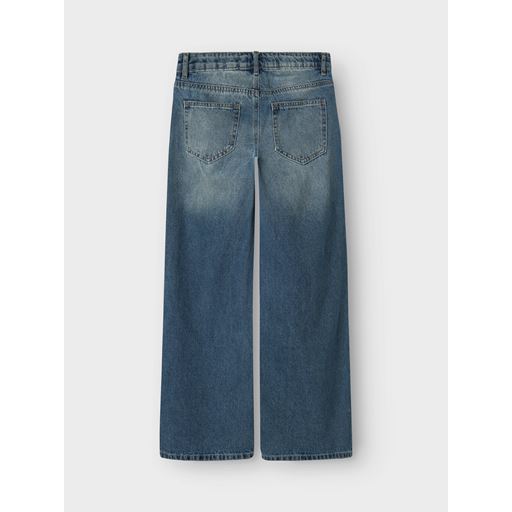 LMTD Mirty Wide Jeans, Medium Blue Denim, 146 cm