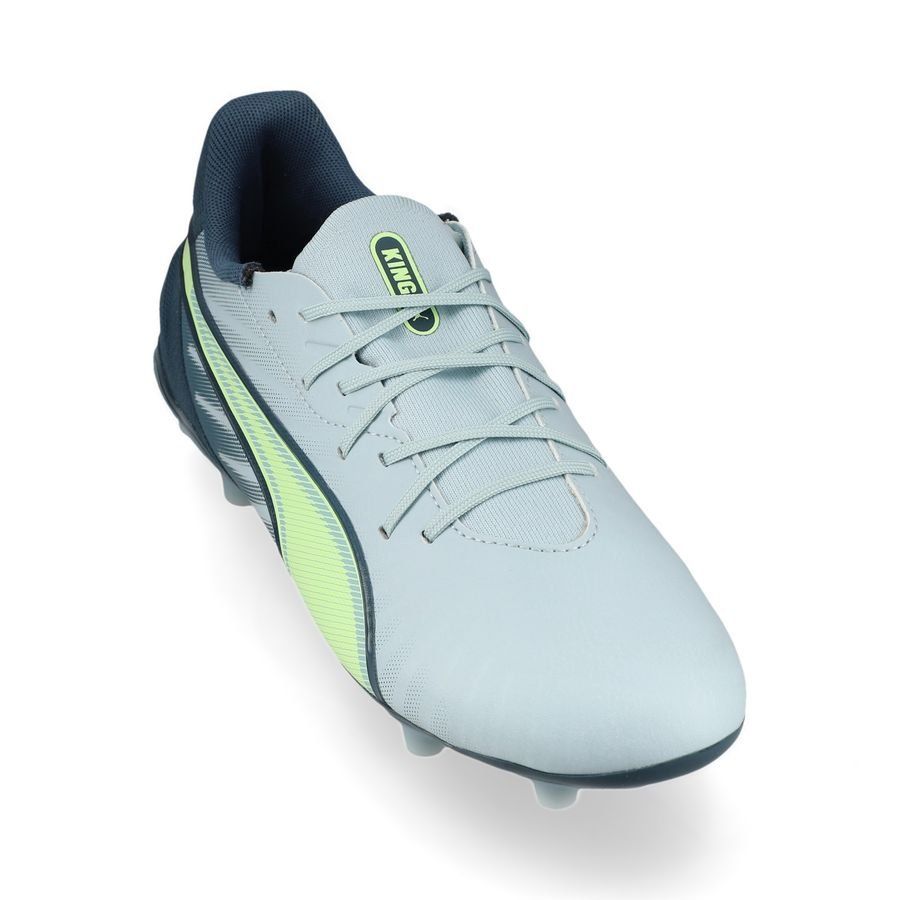PUMA King Match FG/AG Lights Out - Frosted Dew/Fizzy Apple/Gray Skies Enfant