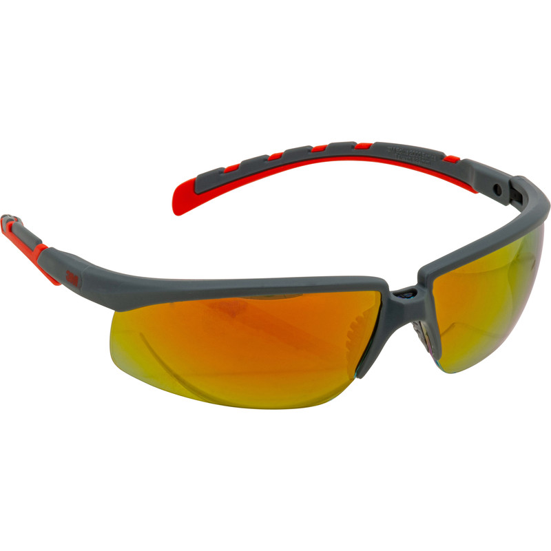 3M veiligheidsbril Solus 2000 rood