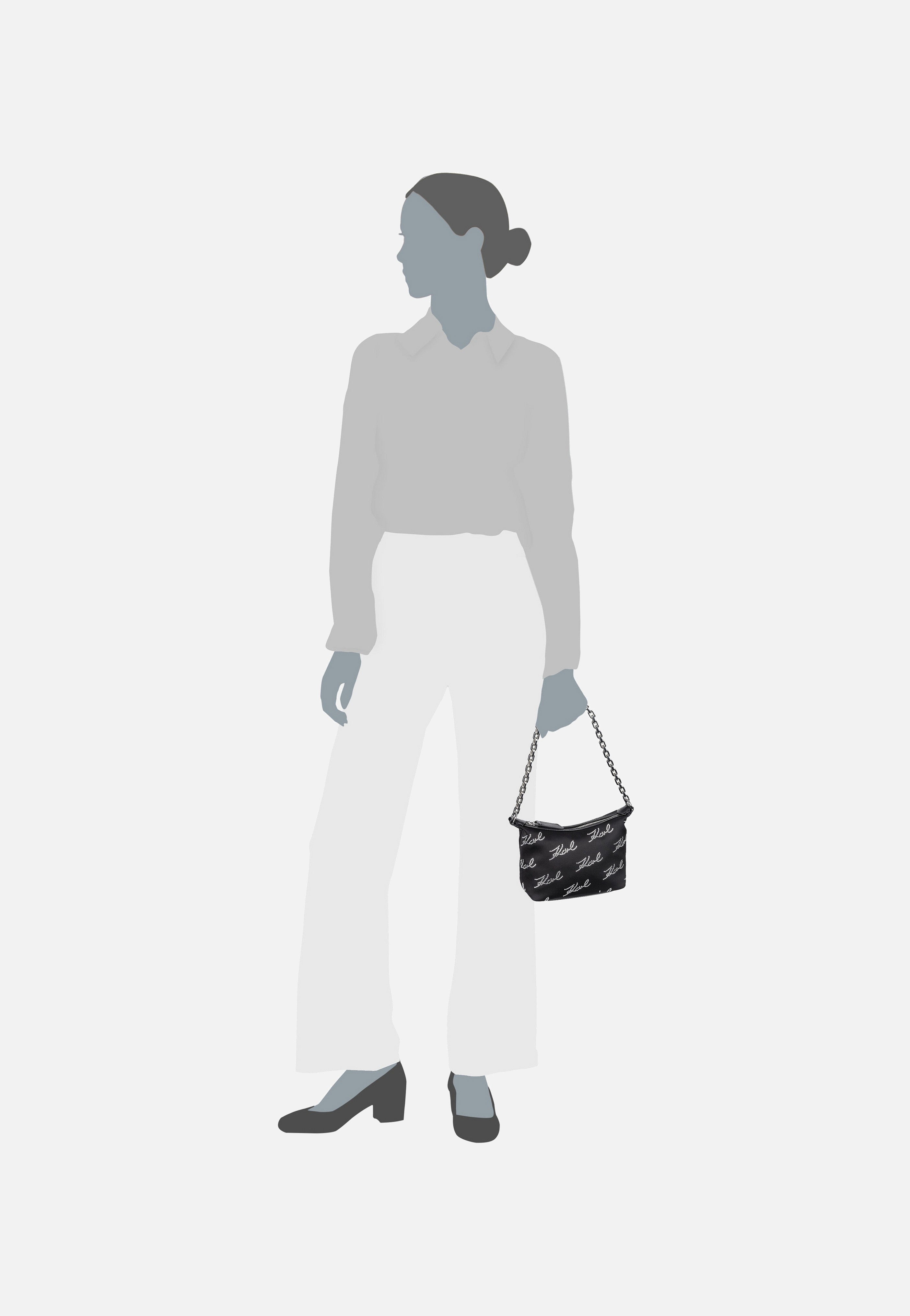 K/Evening Mini SHB Signatures Black - Abendtasche