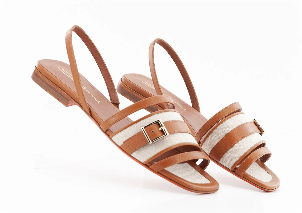 SANTONI - MERYL 59347 OIO GOLD/BEIGE