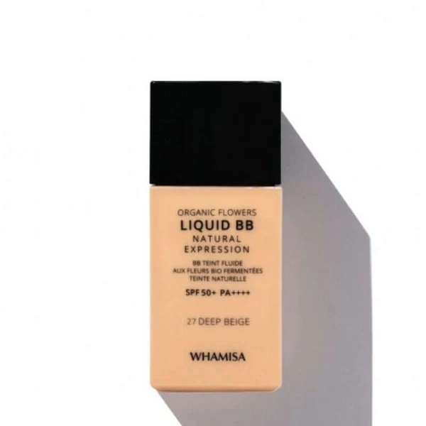 Whamisa BB Crème Liquide SPF50 - 27 Deep Beige 30 ml