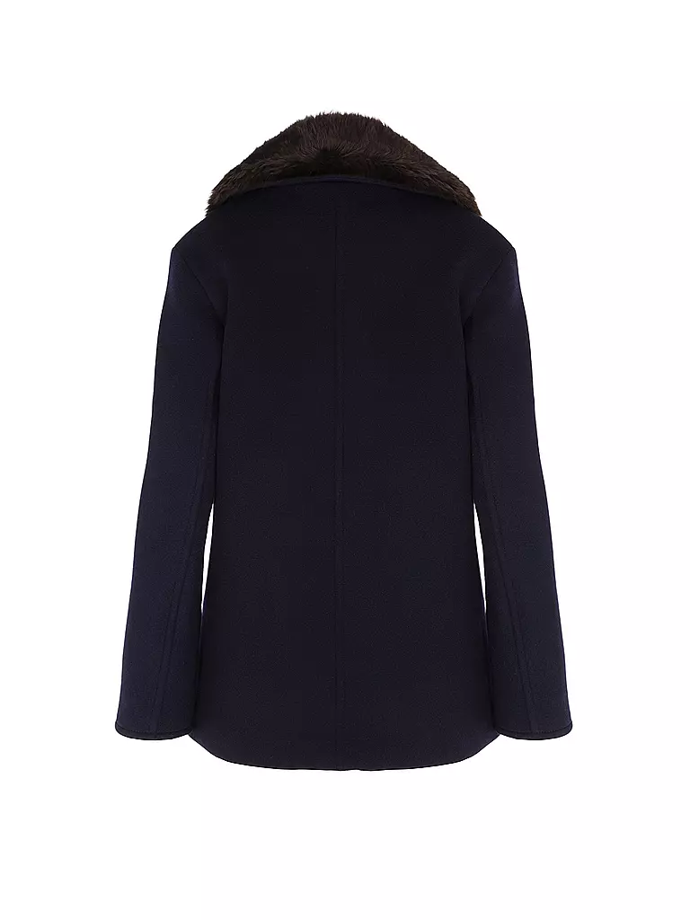 TORY BURCH Wolljacke dunkelblau
