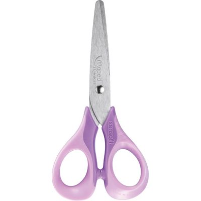 Maped Sensoft 3D Pastel - Ciseaux bouts ronds - 13 cm - disponible dans différentes couleurs