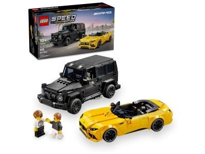 LEGO Mercedes-AMG G 63 en Mercedes-AMG SL 63 (76924)