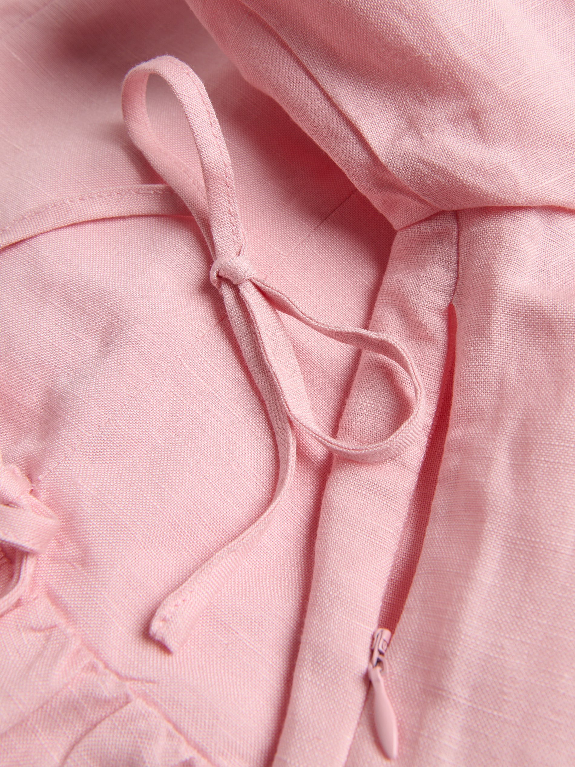 Bluse aus Leinenmischung