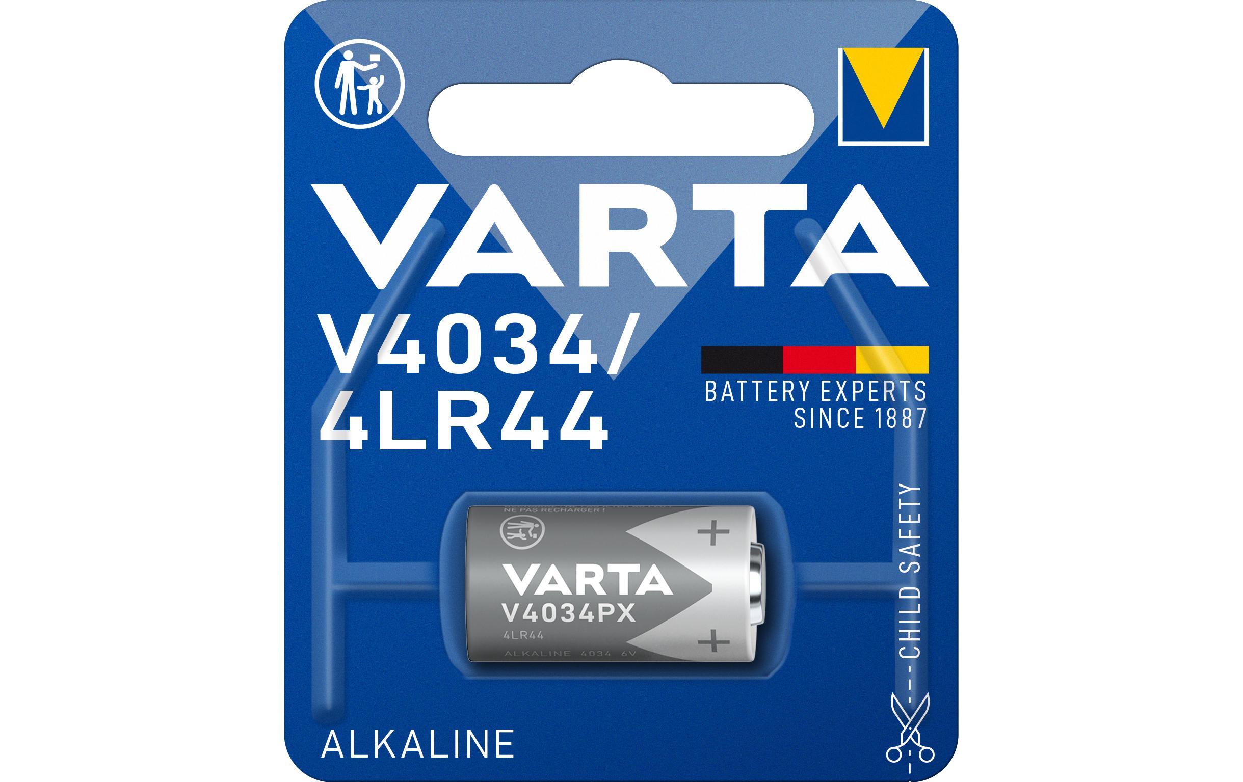 Photobatterie V4034/ 4LR44 , 1 StückV 4034