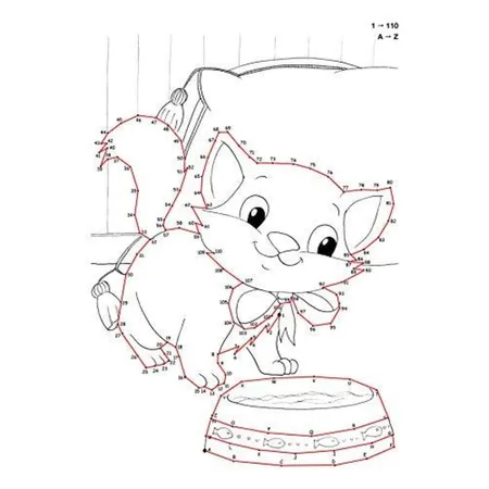 Tessloff Punkt zu Punkt 1 bis 110 und A bis Z (Eule)