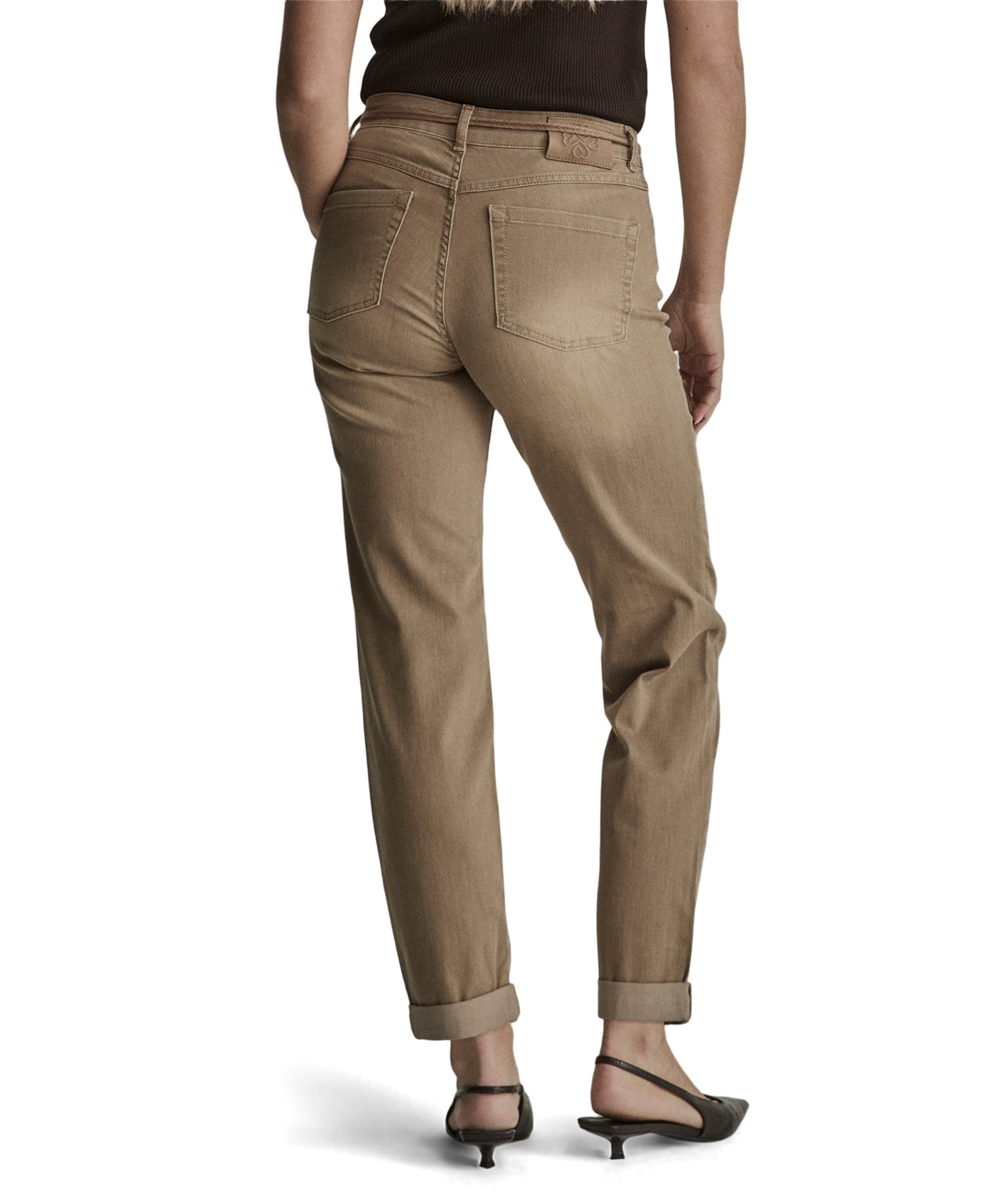 Para Mi Bobby - Vintage Denim - 630 - Green dames jeans beige