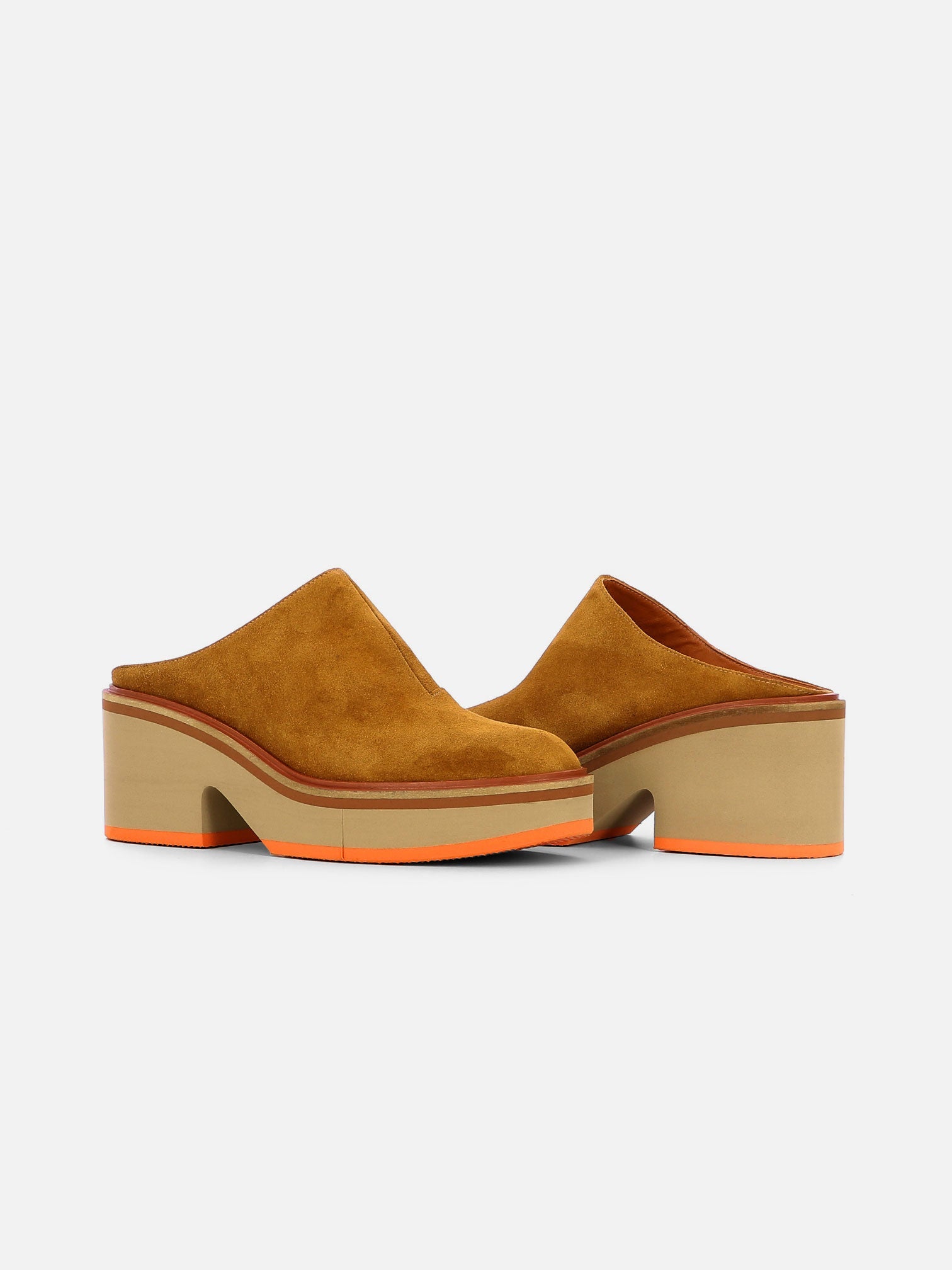 MULES - AMIGO mules, calfskin brown