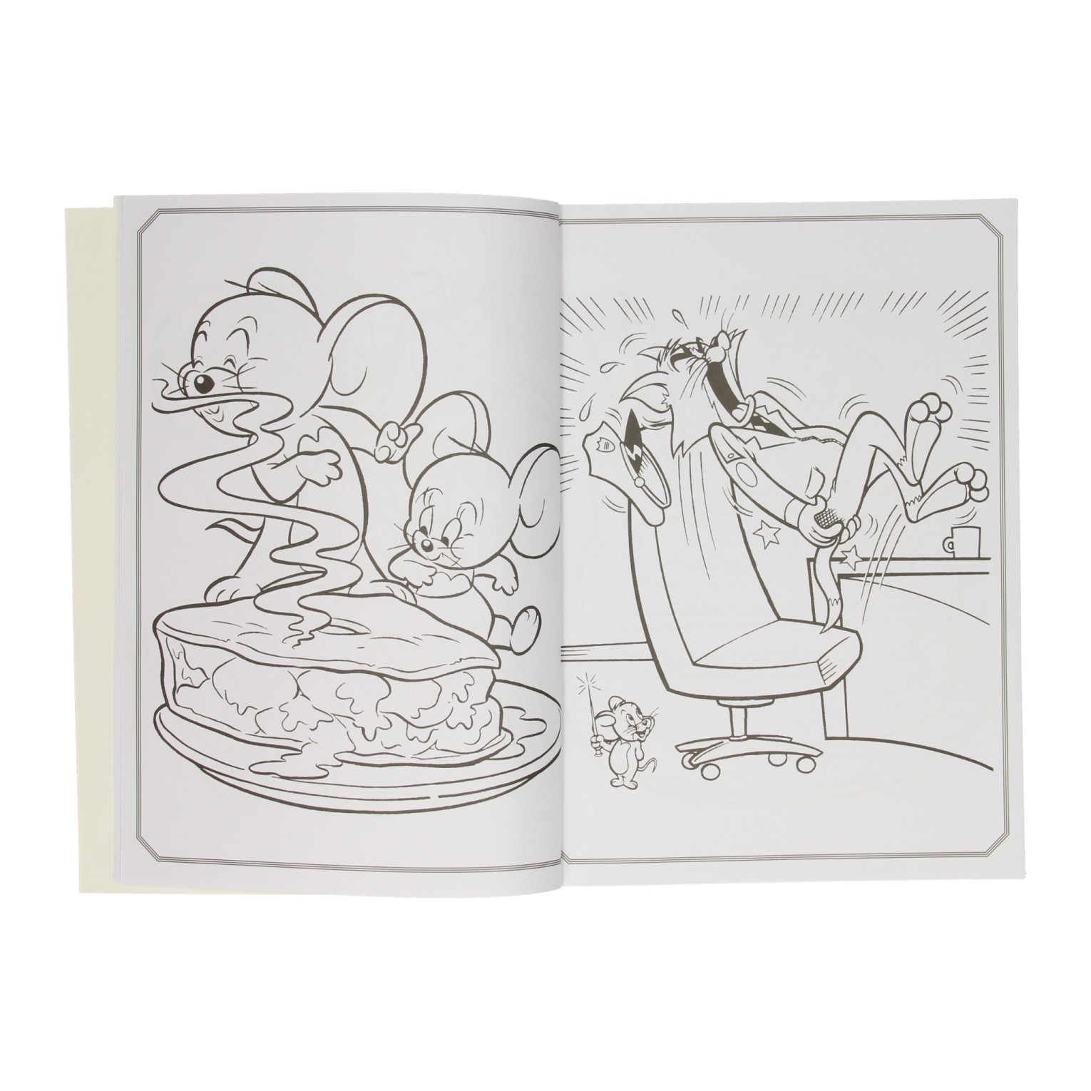 Warner Bros Color Kleurboek Tom & Jerry met Stickers