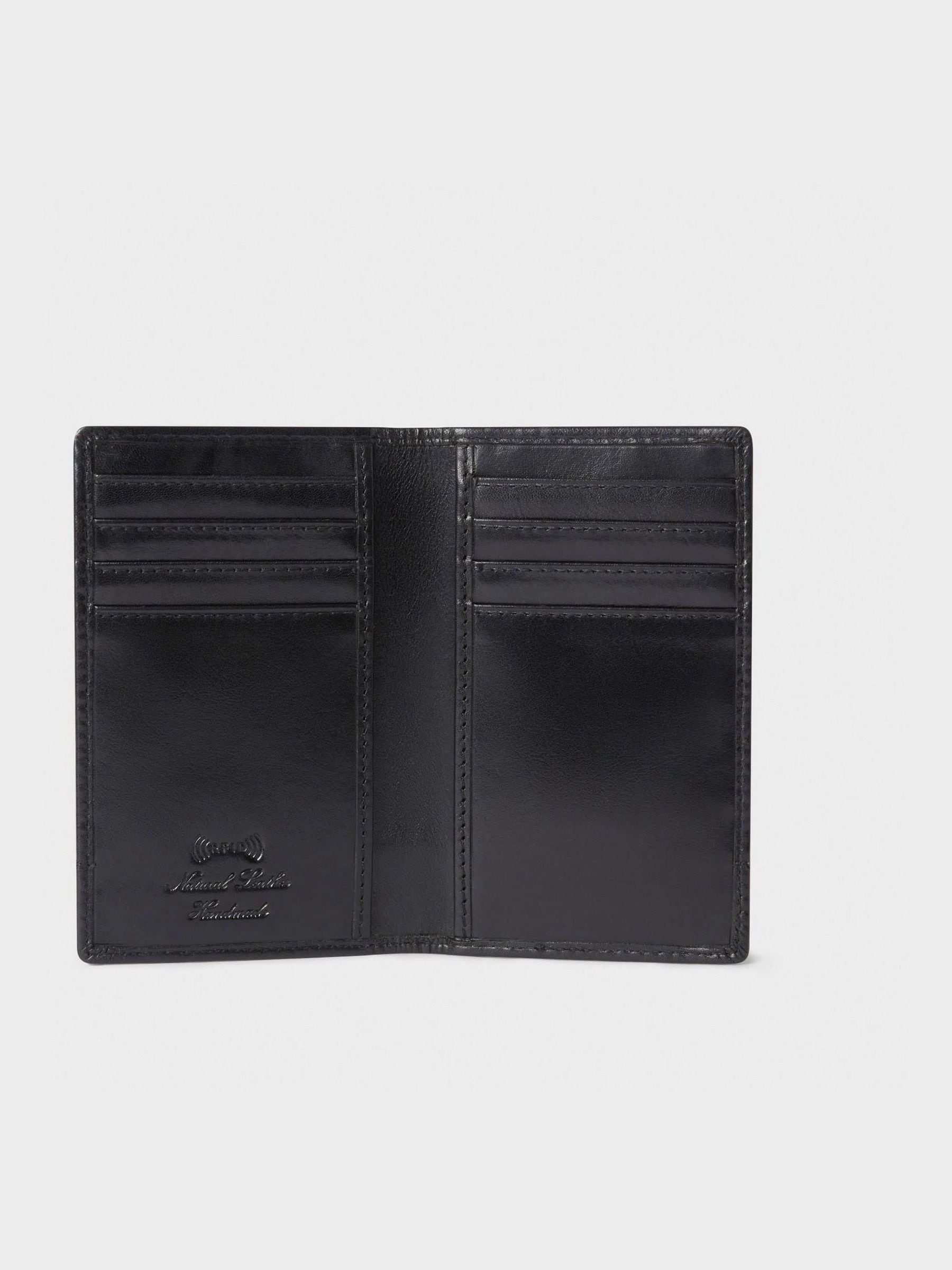 Zwart - Osprey London - Micro-leren nette portemonnee