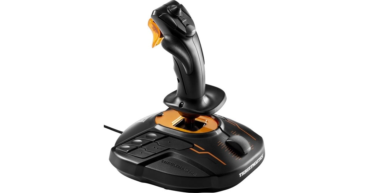ThrustmasterT.16000M FCS joystick  (Zwart/oranje, Pc, Tweedekans)