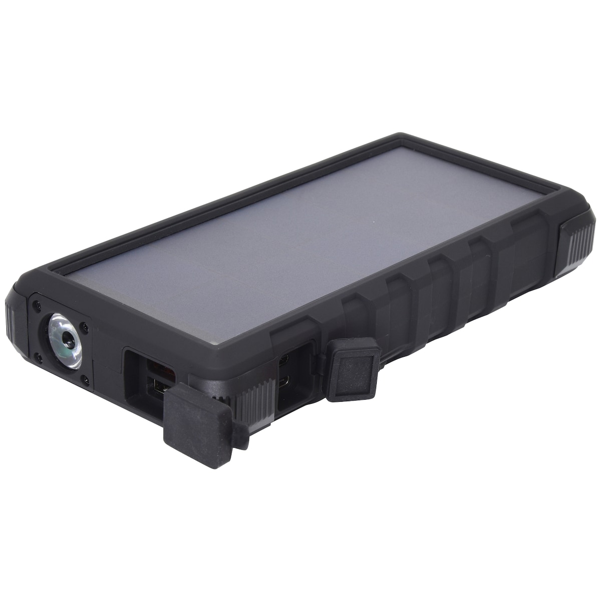 24 000 mAh utendørs solenergibank, svart
