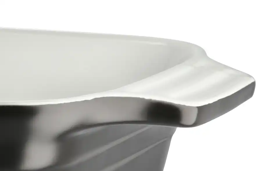 KHG Auflaufform Schwarz 40 cm