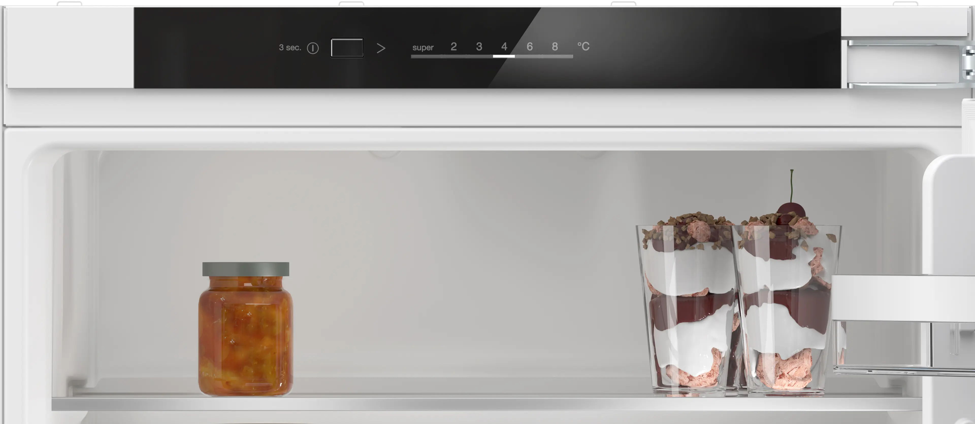 Serie 4 Inbouw koel-vriescombinatie 177.2 x 54.1 cm Vlakscharnier