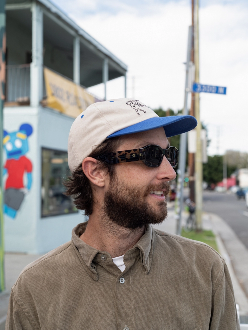 CHPO Brooklyn Green Camo Sunglasses black