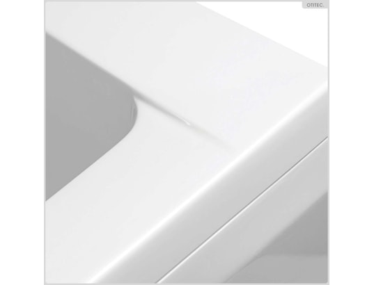 OTITEC - Baignoire rectangulaire - 165 x 75 cm - sans habillage - ave...
