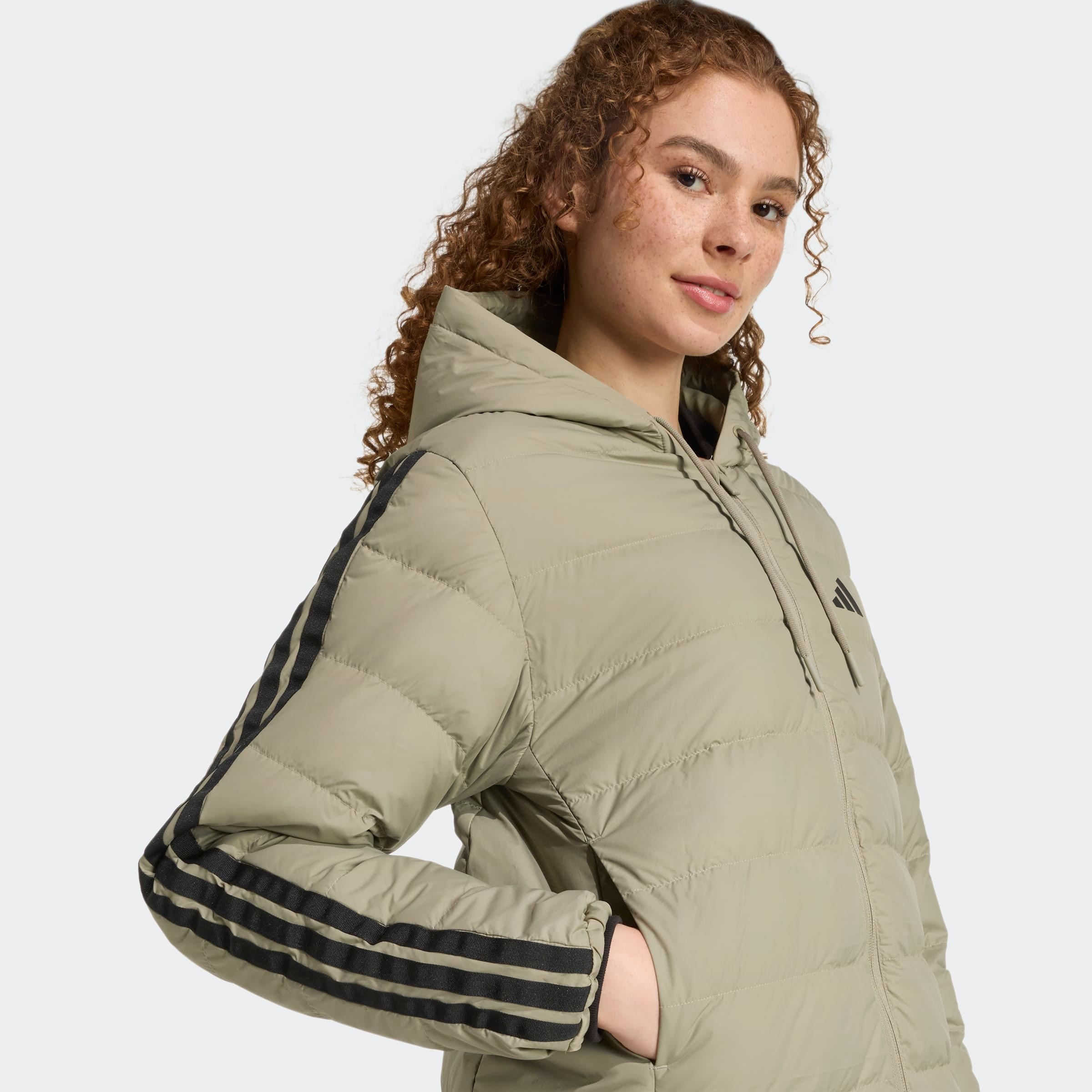 adidas Sportswear Daunenjacke »W ESS 3S L D HP« Winterjacke Damen