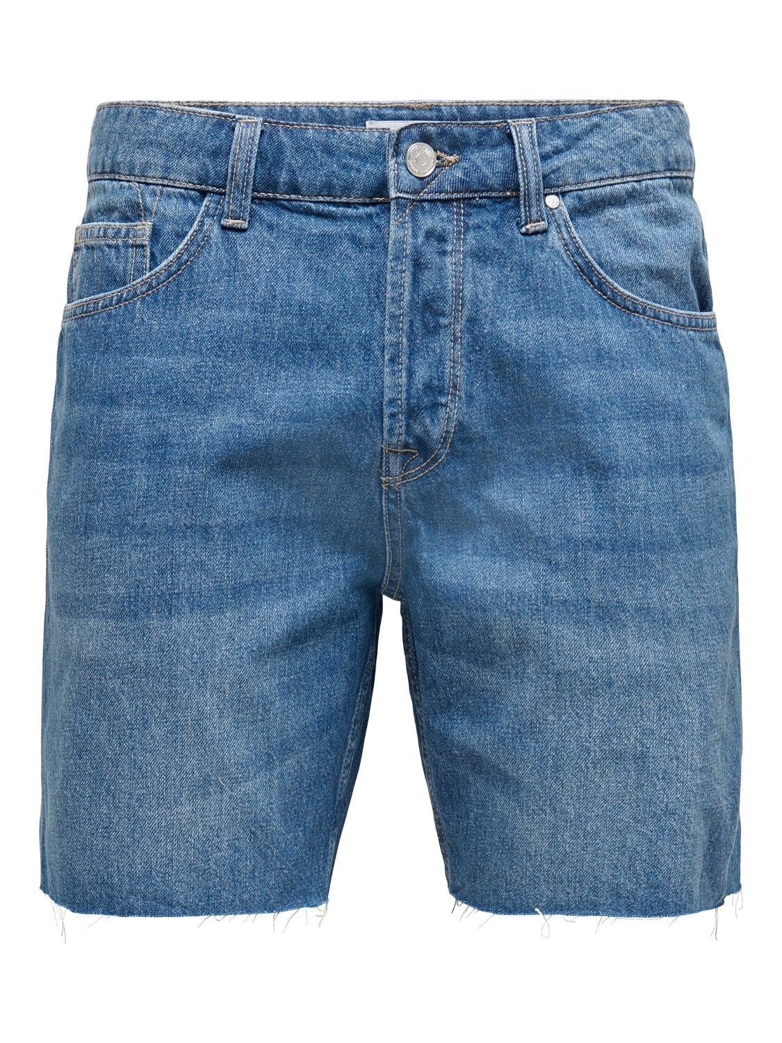 ONSAVI Locker geschnitten Shorts Blue Denim