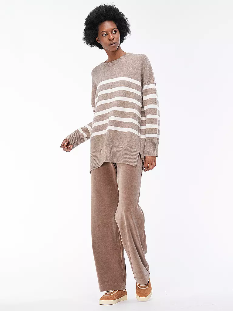DAVIDA Kaschmirpullover  braun