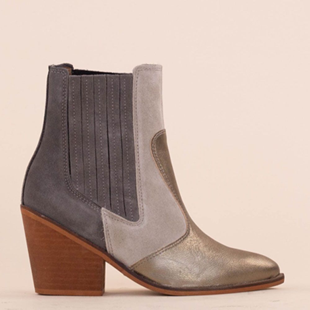DWRS laarsjes 3147 Cannes taupe - smoke
