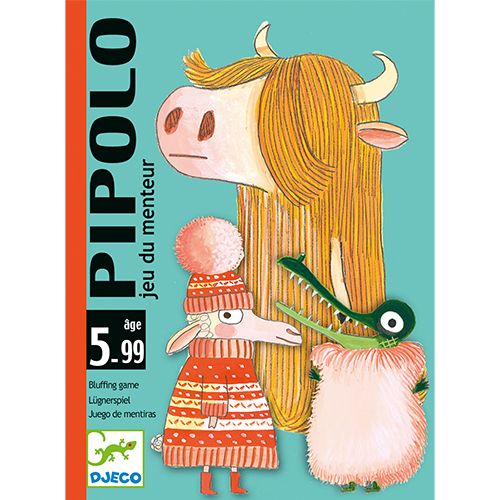 Djeco kaartspel pipolo - blufspel