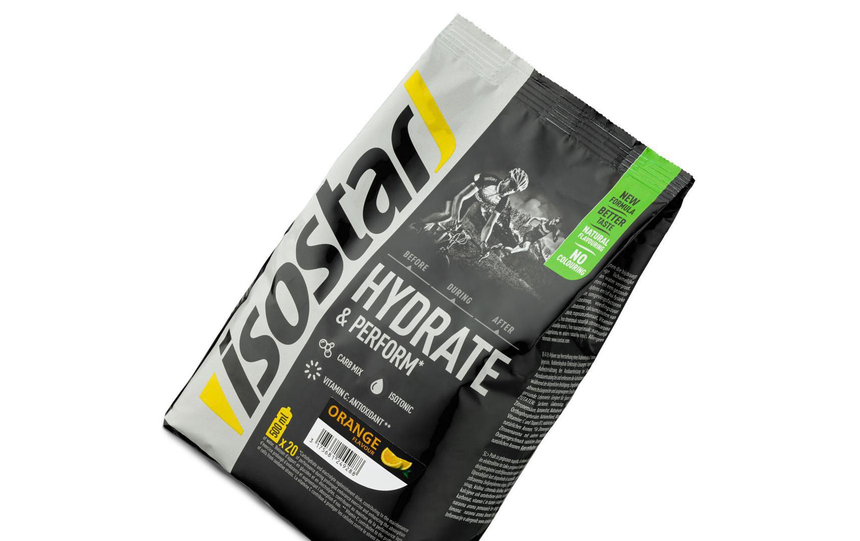 Pulver Hydrate & Perform Orange 800 gIsostar Pulver Orange