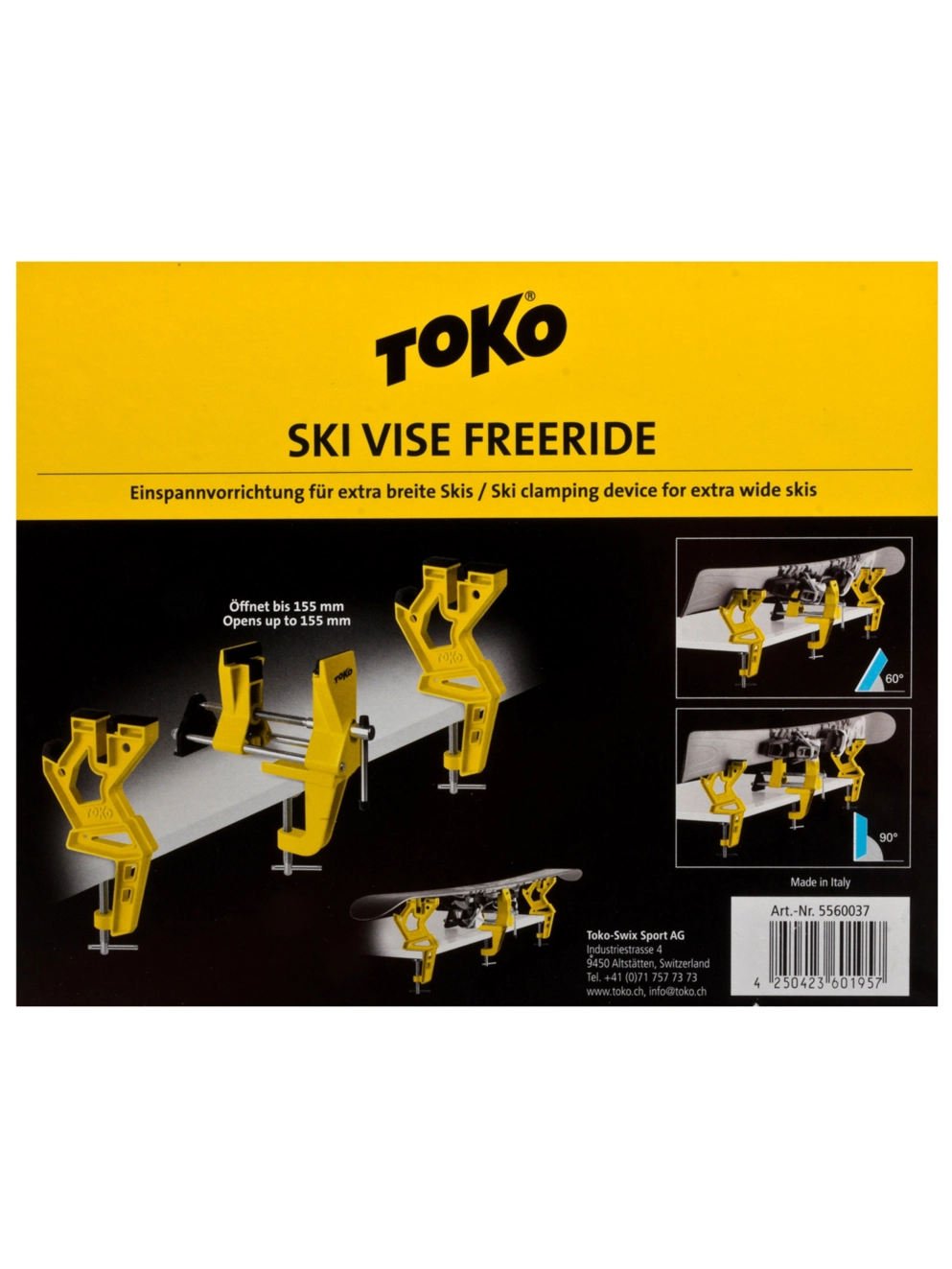 Toko Ski Vise Freeride uni