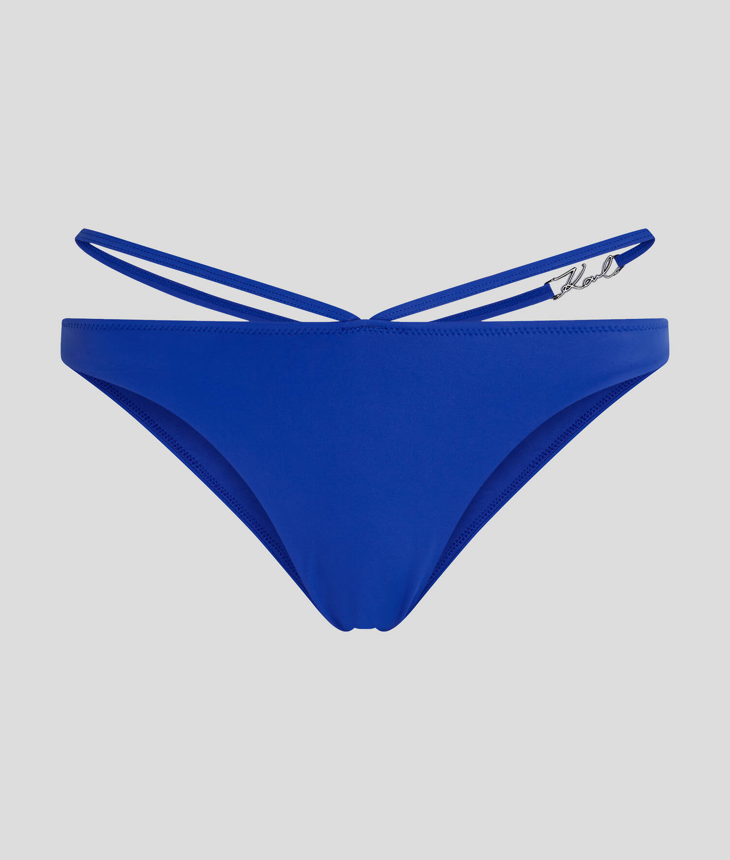 BAS DE BIKINI KARL SIGNATURE EN FORME DE V
