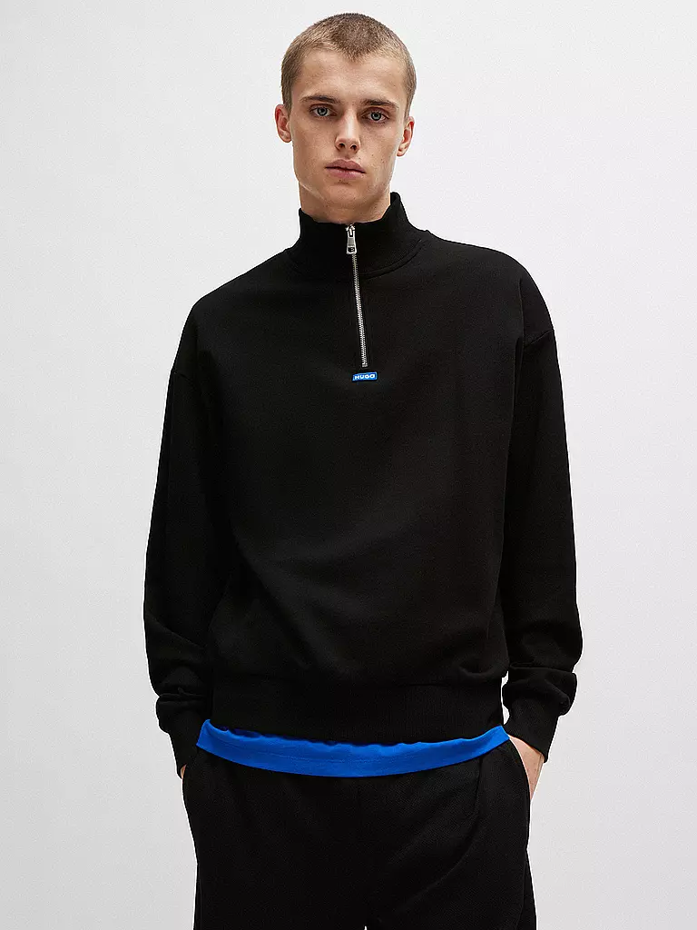 HUGO Troyer Sweater NEELER schwarz