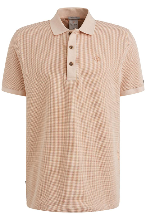 Cast Iron roze heren polo