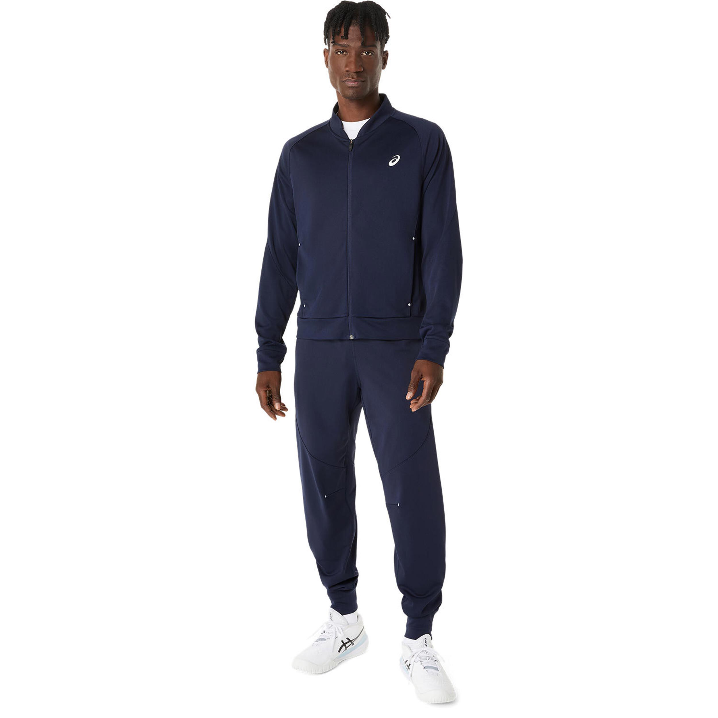 ASICS Court Veste De Survêtement Hommes - Bleu Foncé