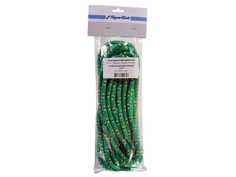 SpanSet Multifil-Seil HPP10-10G Mit farbigen Kennfäden, grün