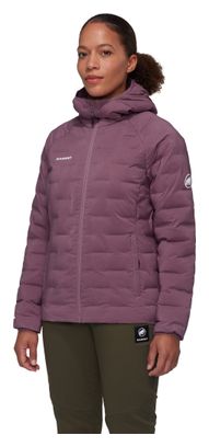 Doudoune Femme Mammut Sender In Hooded Violet