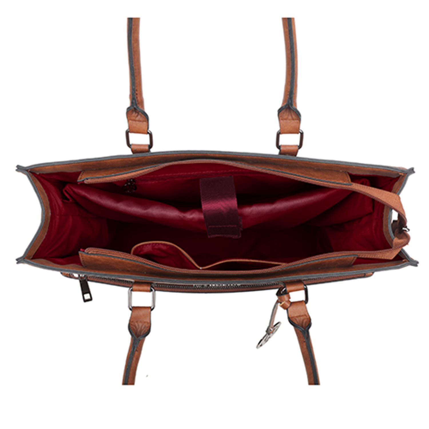 Wimona Franca 14'' Laptoptas cognac/bruin