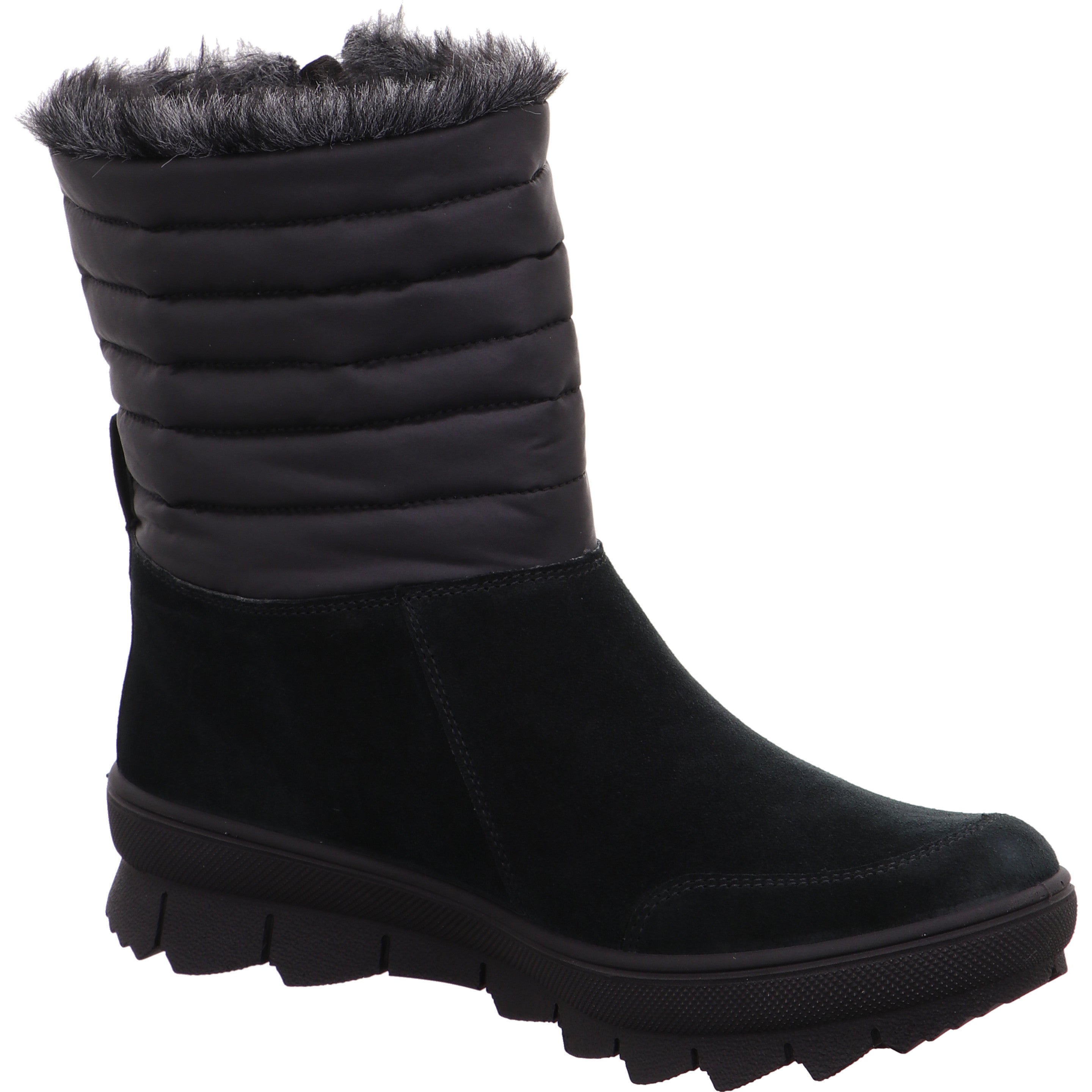 legero NOVARA Damen  Stiefelette mit Reißverschluss - Farbe: Schwarz - Größe: 7.5