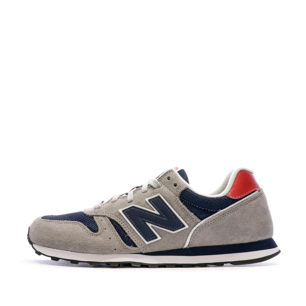 New Balance Baskets Gris/Marine Homme New Balance 373