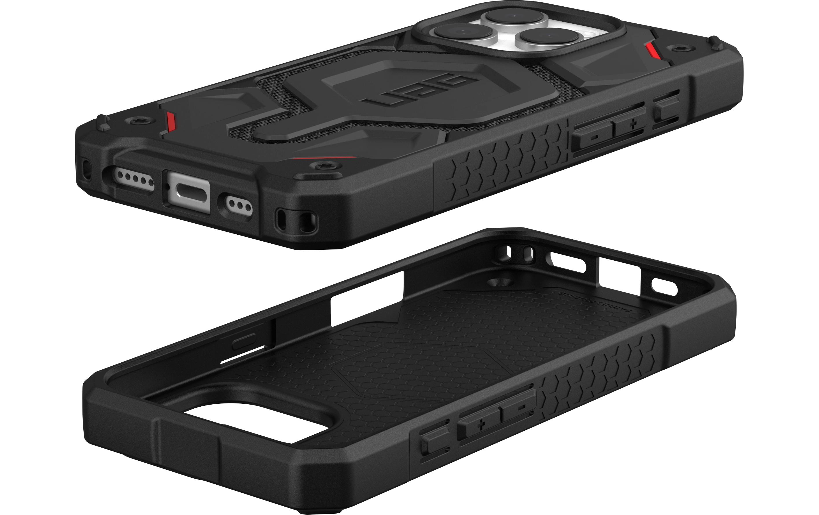 Back Cover Monarch Pro iPhone 16 Pro Kevlar BlackSchutzhülle für das Apple iPhone 16 Pro