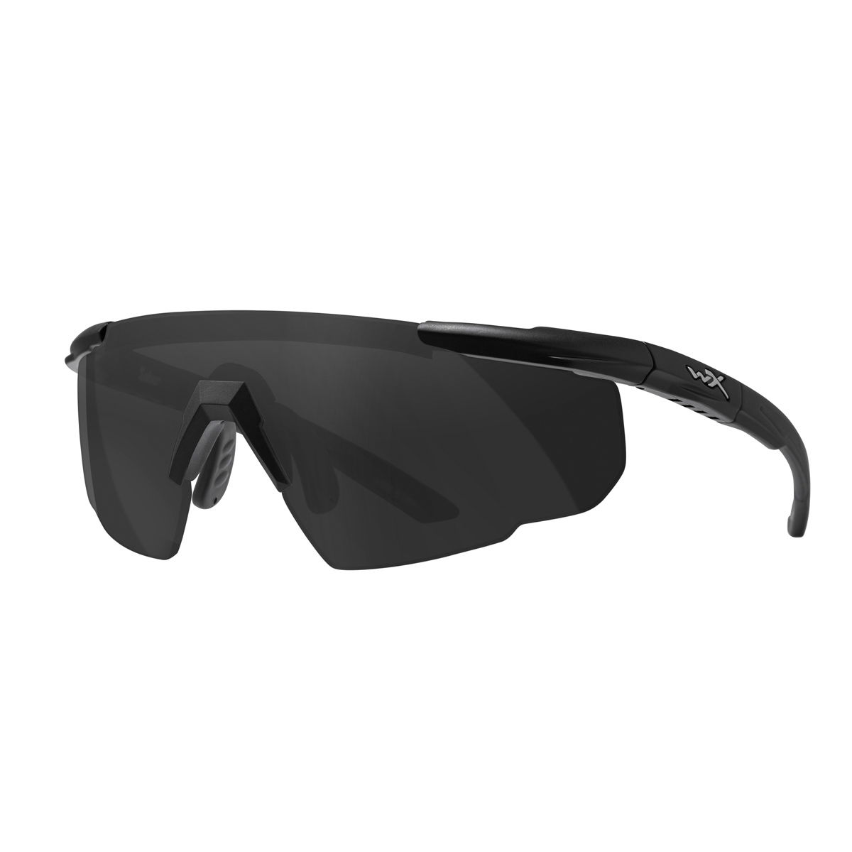 Wiley X Saber Advanced Solbrille, Grå Glas, Mat Sort Stel, Unisex - Spejder Sport