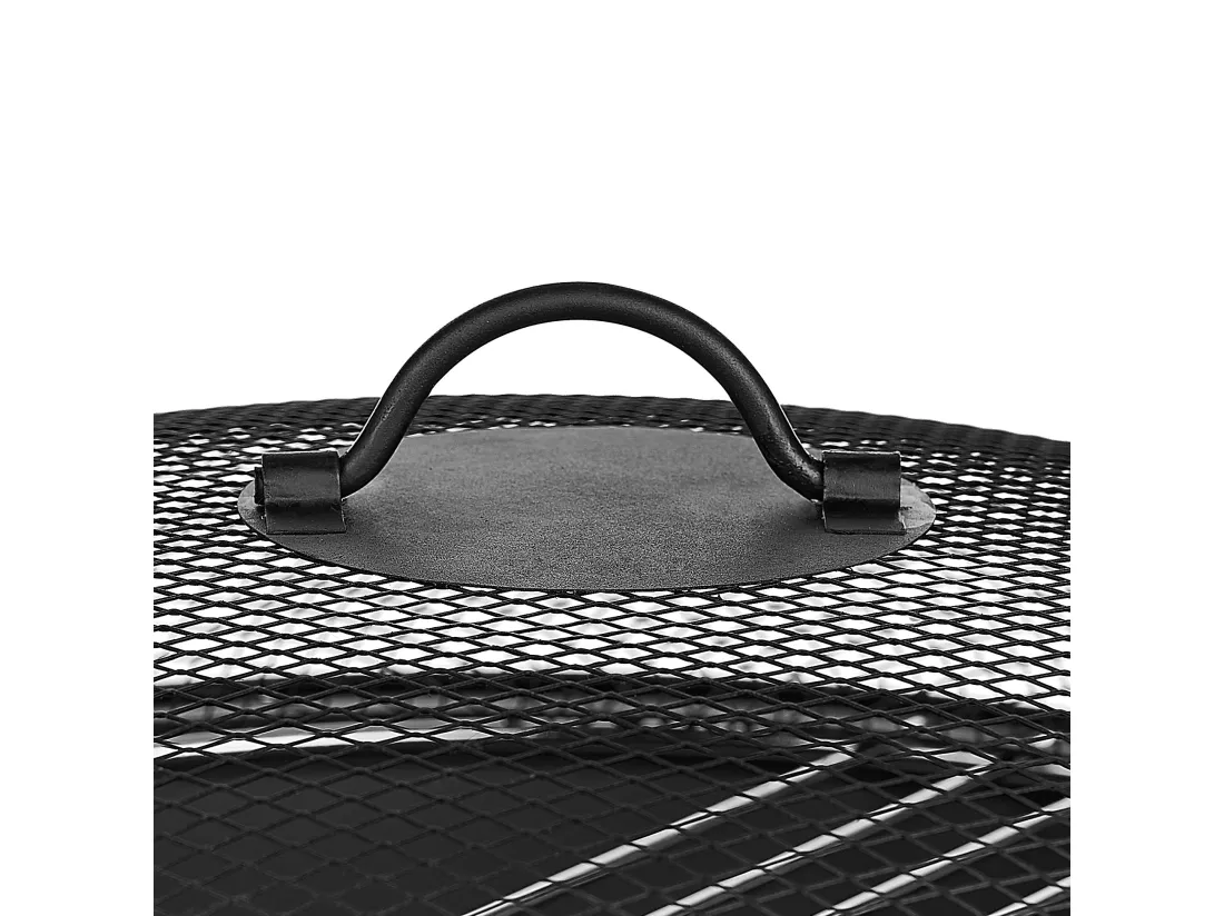 Foyer avec grille NEGARA Métal Noir