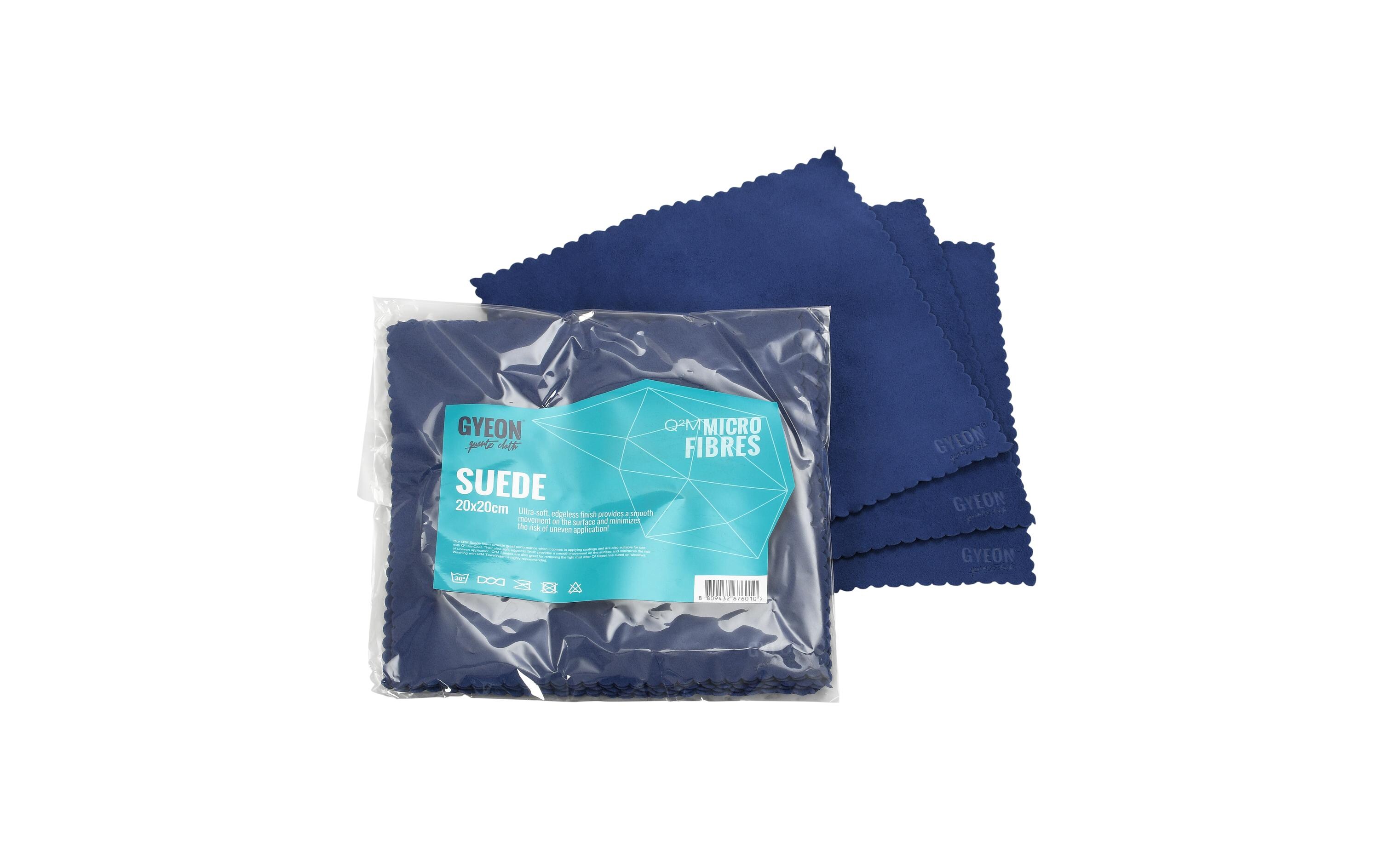 Wildleder Q2M Suede 10-er Pack 20 x 20 cmVersiegelungstuch