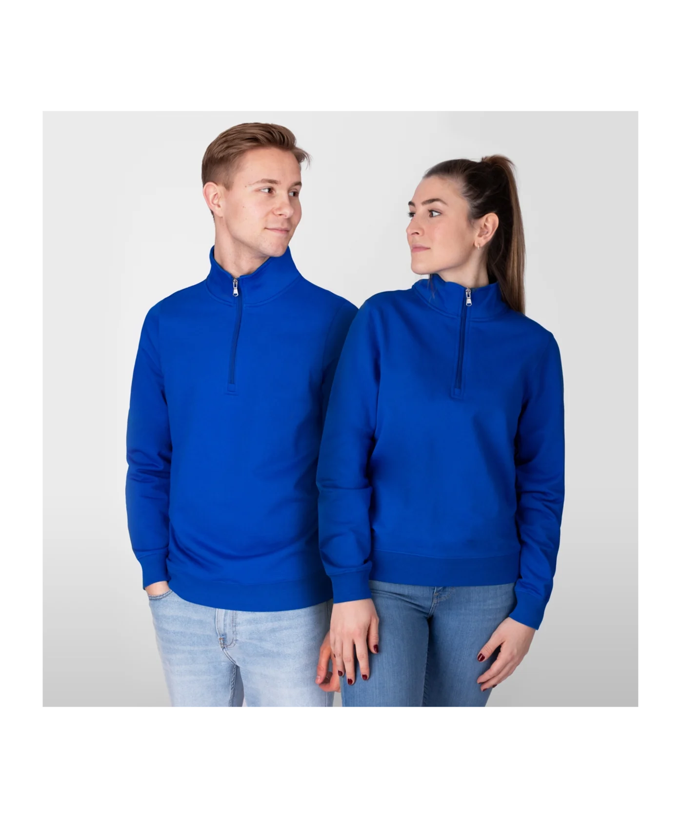 JAKO Doubletex Ziptop Blau F400