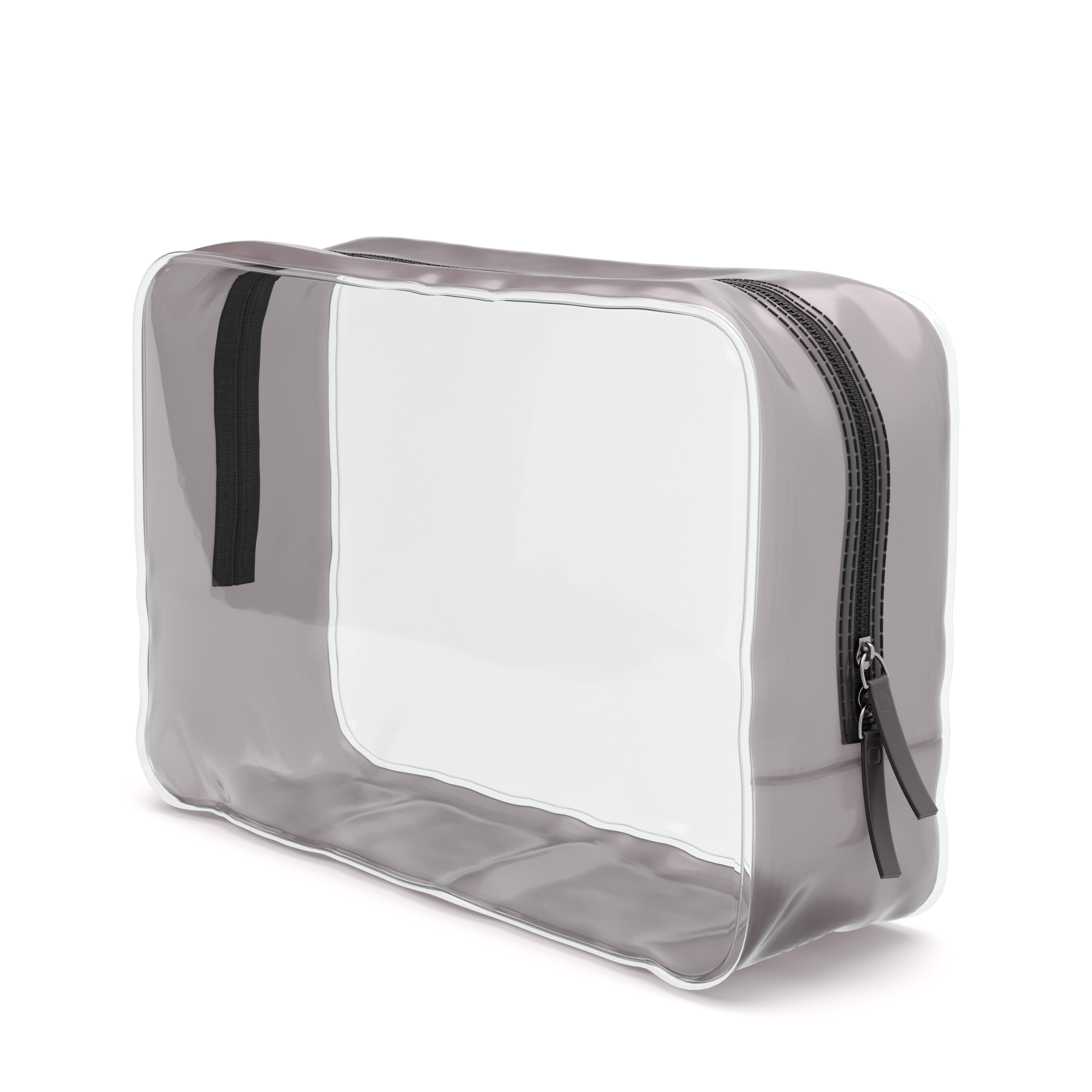 Kulturbeutel Necessaire Set 4-teilig transparent