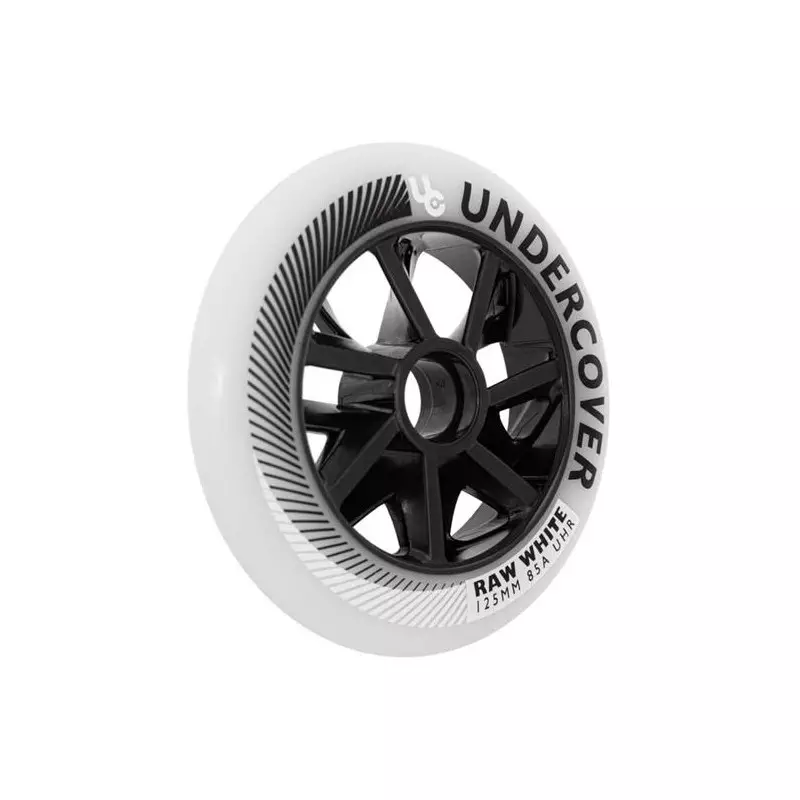 Roues roller UNDERCOVER Raw 125/85A White (pack de 6)