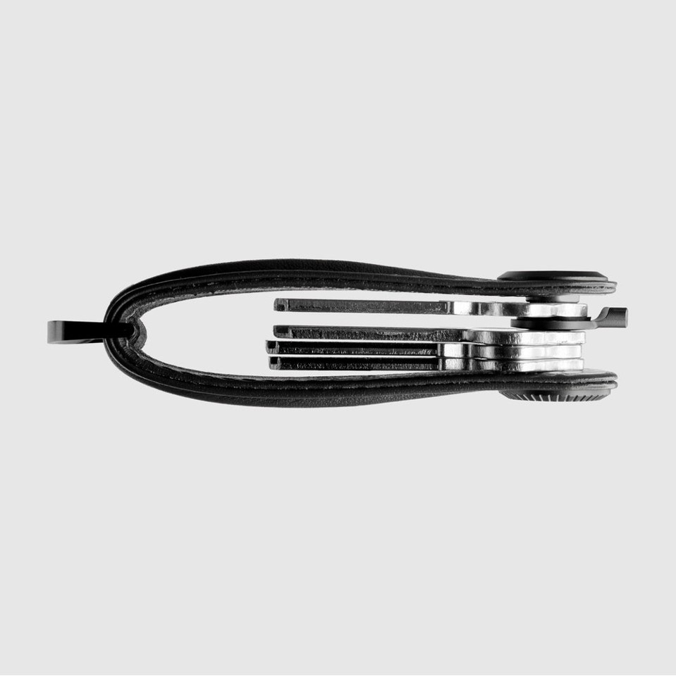 Orbitkey - Key Organiser Pro Leather - Blackout