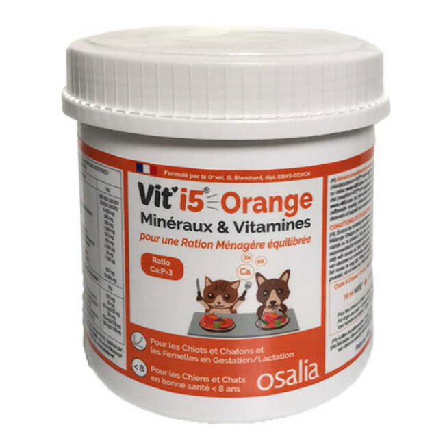 VIT'I5 Orange complément alimentaire pour chien ou chat adulte