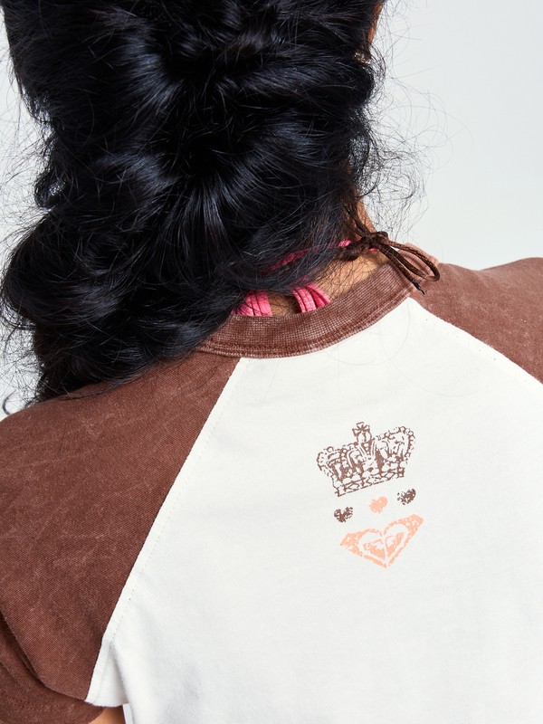 Roxy X Juicy Couture T-Shirt à manches courtes Blanc Femme